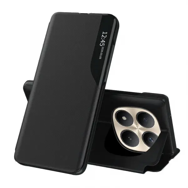 Husa pentru Xiaomi Poco M8 Pro / Redmi Note 15 Pro+ 5G, Techsuit, eFold, Neagra