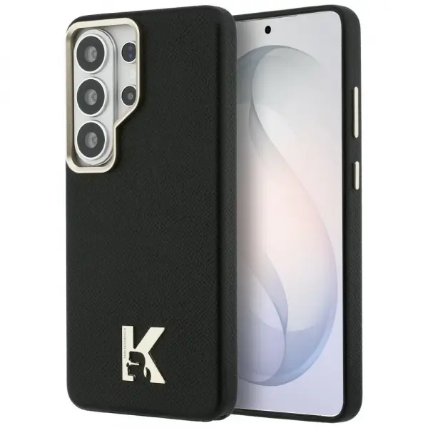 Husa MagSafe pentru Samsung Galaxy S26 Ultra S948, Karl Lagerfeld, Karl Head Logo, Neagra