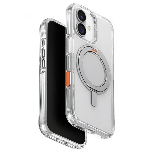 Husa pentru Apple iPhone 17, UNIQ, Swivix, Argintie