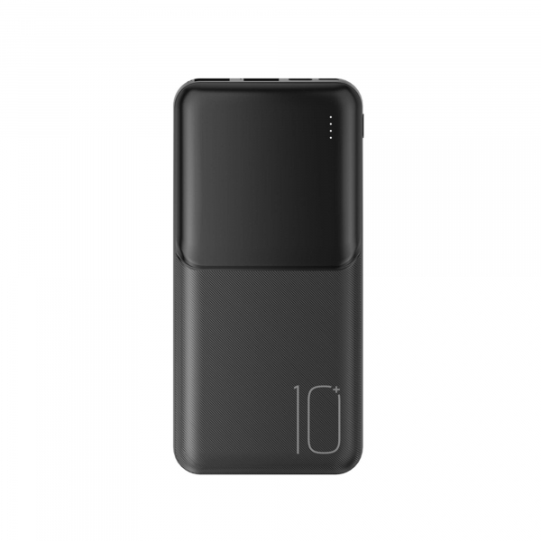 Baterie Externa XO Design PR251, 10000mAh, 10W, 2 x USB-A, Neagra