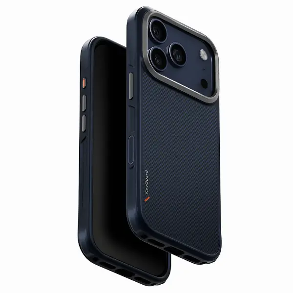 Husa MagSafe pentru Apple iPhone 17 Pro, UNIQ, Keva MagClick, Bleumarin