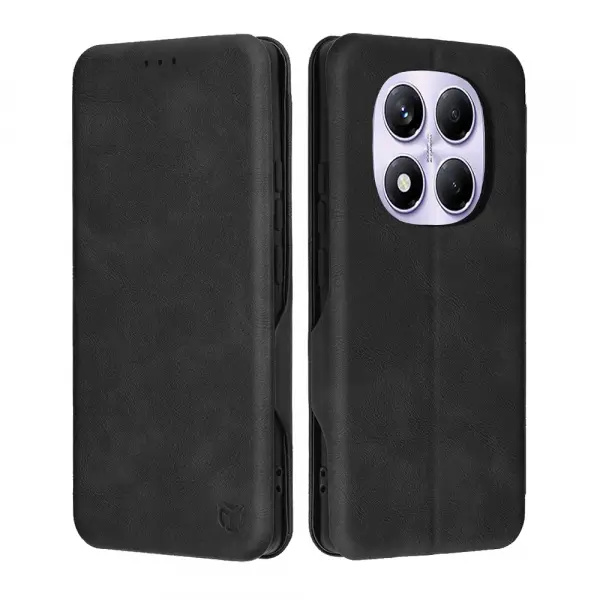Husa pentru Xiaomi Redmi Note 14 Pro 4G, Techsuit, Safe Wallet Plus, Neagra