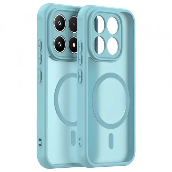 Husa MagSafe pentru Xiaomi 17, Techsuit, HaloFrost II, Verde Deschis