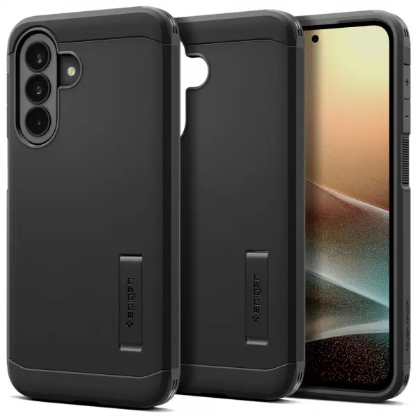 Husa pentru Samsung Galaxy A37 5G, Spigen, Tough Armor, Neagra ACS11131