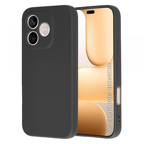 Husa pentru Honor 600 Lite, Techsuit, SoftFlex, Neagra