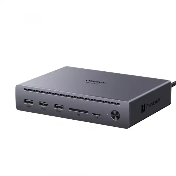 Hub Thunderbolt UGREEN U712, 10in1, Gri