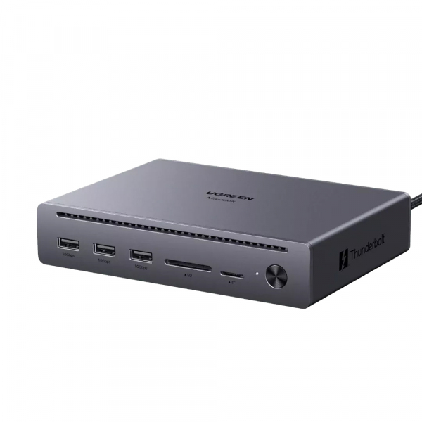 Hub Thunderbolt UGREEN U712, 10in1, Gri
