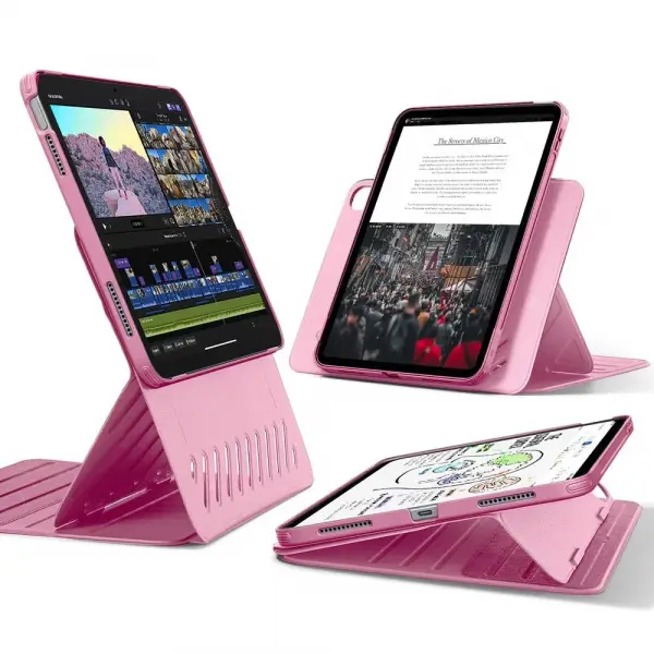 Husa pentru Apple iPad (2025) / (2022), ESR, Shift, Roz