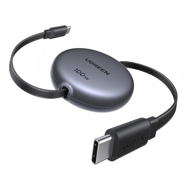 Cablu Date si Incarcare USB-C - USB-C UGREEN L531, 100W, 1m, Negru