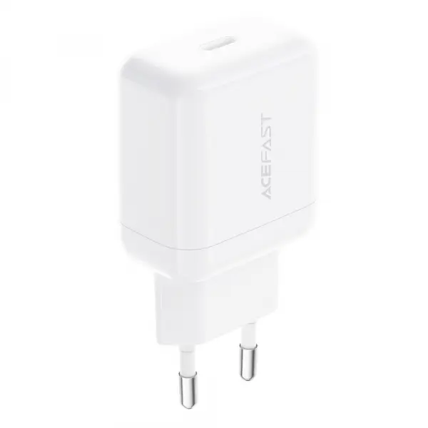 Incarcator Retea Acefast A130, 20W, 3A, 1 x USB-C, Alb