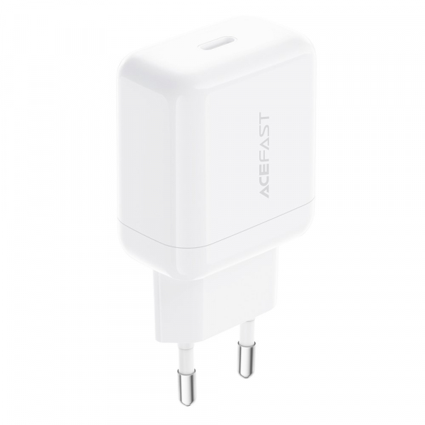 Incarcator Retea Acefast A130, 20W, 3A, 1 x USB-C, Alb