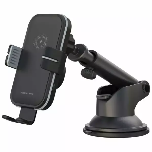 Incarcator Auto Wireless XO Design WX027, 15W, 1.67A, Negru