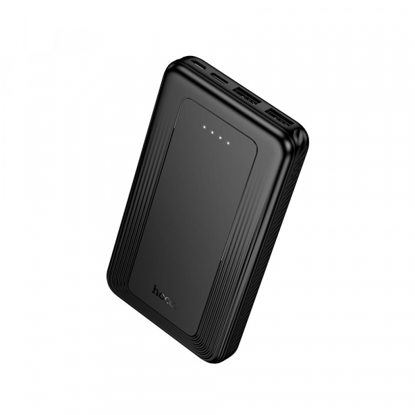 Baterie Externa HOCO J165A, 10000mAh, 10W, 2 x USB-A, Neagra