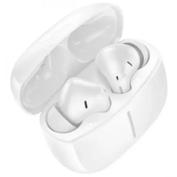 Handsfree Bluetooth HOCO EQ34 Plus, TWS, ANC, Alb