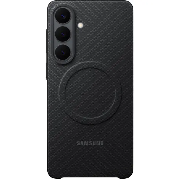 Husa pentru Samsung Galaxy S26 Plus S947, Carbon Magnet Case, Neagra EF-KS947SNEGWW