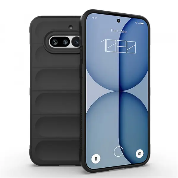 Husa pentru Nothing Phone (4a), Techsuit, Magic Shield, Neagra