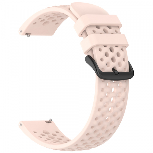 Curea Techsuit W083 pentru Amazfit Watch / Samsung Watch Series, 22mm, Roz