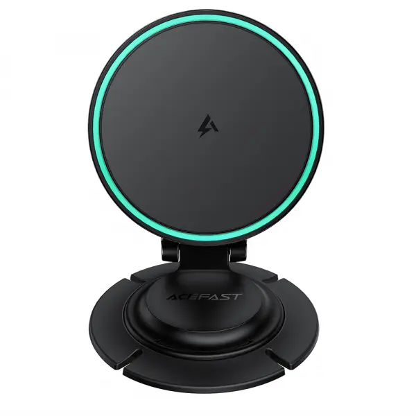 Incarcator Auto Wireless Acefast D65, 15W, 1.67A, Negru