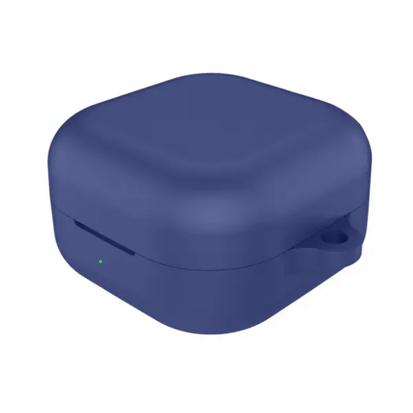 Husa Techsuit Silicone pentru Samsung Galaxy Buds4 / Buds4 Pro, Bleumarin