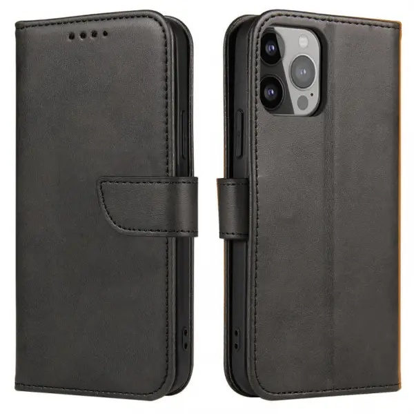 Husa pentru Xiaomi Redmi A7 Pro 4G, OEM, Marva Wallet, Neagra