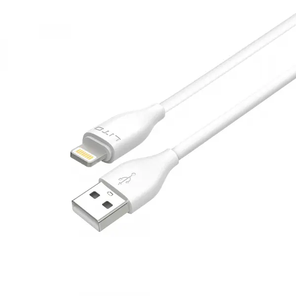 Cablu Date si Incarcare USB-A - Lightning Lito LD03L, 18W, 1m, Alb