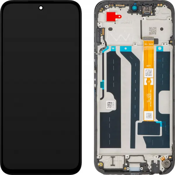 Display cu Touchscreen Oppo A6k, cu Rama, Negru, Service Pack 621029000842