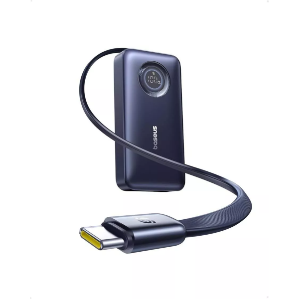 Baterie Externa Baseus EnerCore CR11, 10000mAh, 45W, PD, 2 x USB-C, Neagra E0027G01