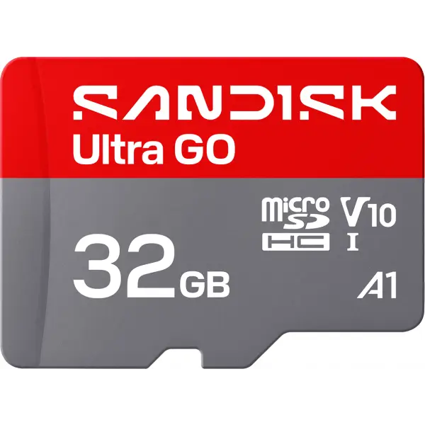Card Memorie microSDHC SanDisk Ultra GO Android A1, 32Gb, Clasa 10 / UHS-1 U1 SDSQUGN-032G-GN6MN