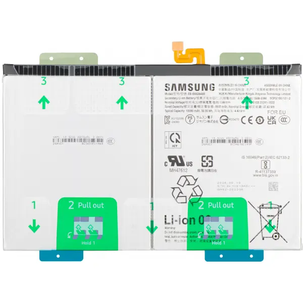 Acumulator Samsung Galaxy Tab S10+, EB-BX828ABE, Service Pack GH82-35927A