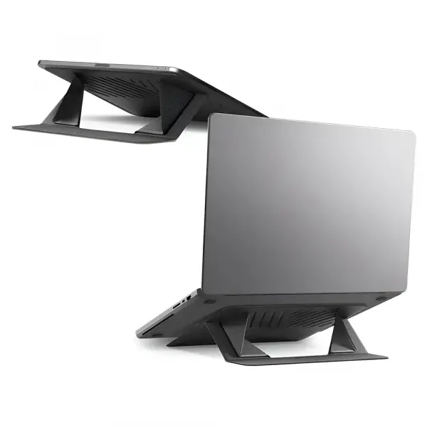Suport Spigen Slim Fold LD201-S6 pentru Laptop max. 14inch, Negru AMP11115