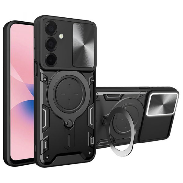 Husa pentru Samsung Galaxy A27 5G, Techsuit, CamGuard Pro, Neagra