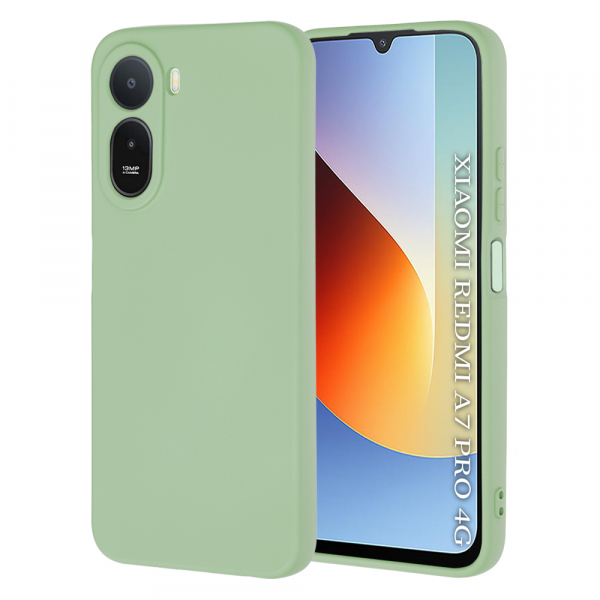 Husa pentru Xiaomi Redmi A7 Pro 4G, Techsuit, SoftFlex, Verde Deschis