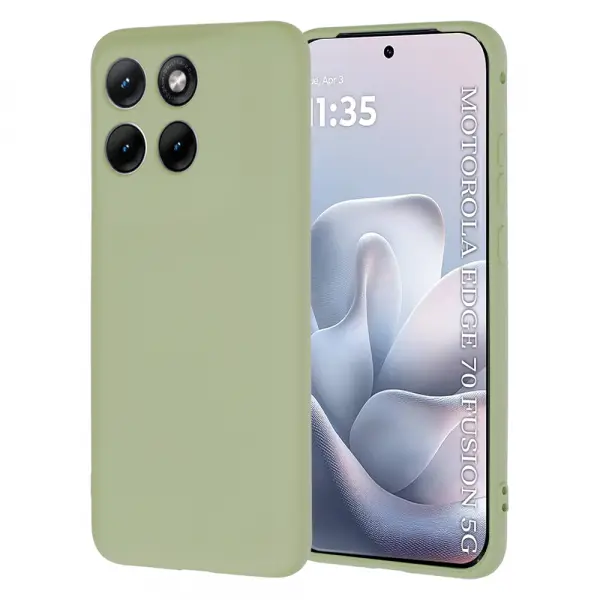 Husa pentru Motorola Edge 70 Fusion, Techsuit, SoftFlex, Matcha