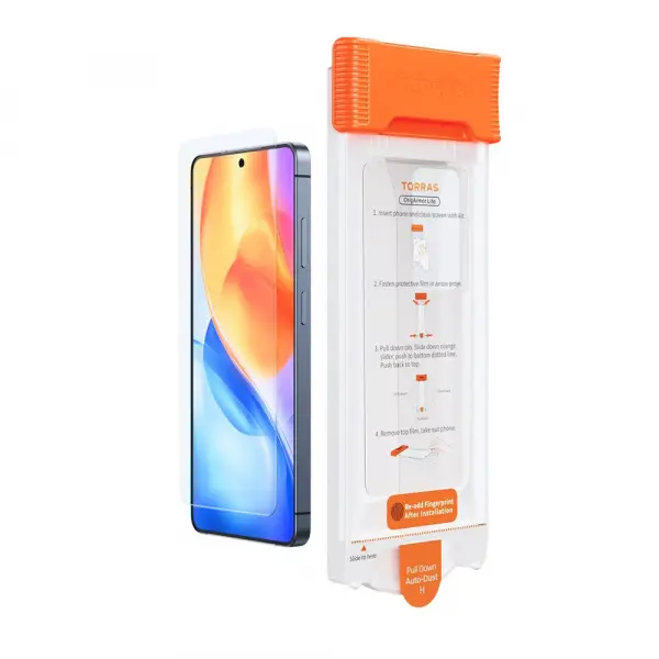 Folie de protectie Ecran Torras OrigArmor pentru Samsung Galaxy S26 Ultra S948, Sticla Securizata, Full Glue