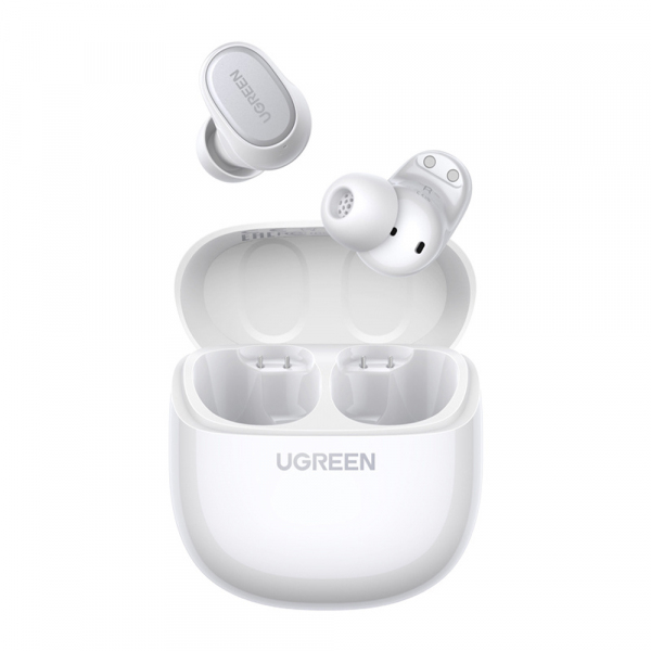 Handsfree Bluetooth UGREEN Dots (75627), TWS, MultiPoint, Alb