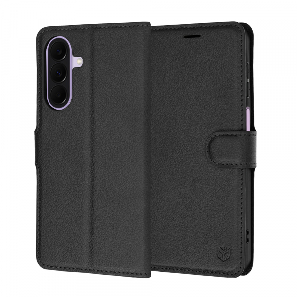 Husa pentru Samsung Galaxy A27 5G, Techsuit, Leather Folio, Neagra