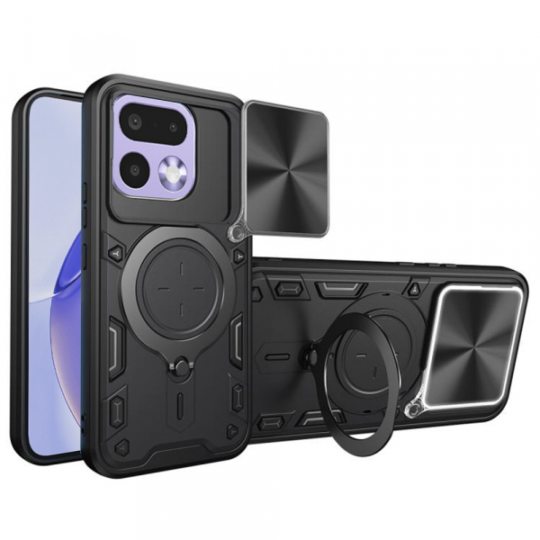 Husa pentru Realme 16 Pro, Techsuit, CamGuard Pro, Neagra