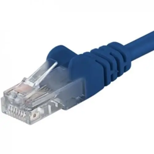Patchcord UTP RJ45-RJ45 Categoria 5e 3m, albastru, cupru integral, 26AWG