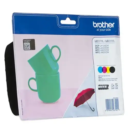 Set cartuse Brother LC227XL, acoperire 4800 pagini