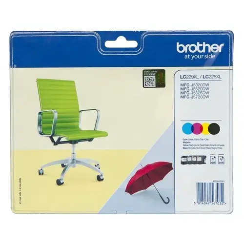 Cartus cerneala Brother LC229XLVALBP, 6000 pagini, Multicolor