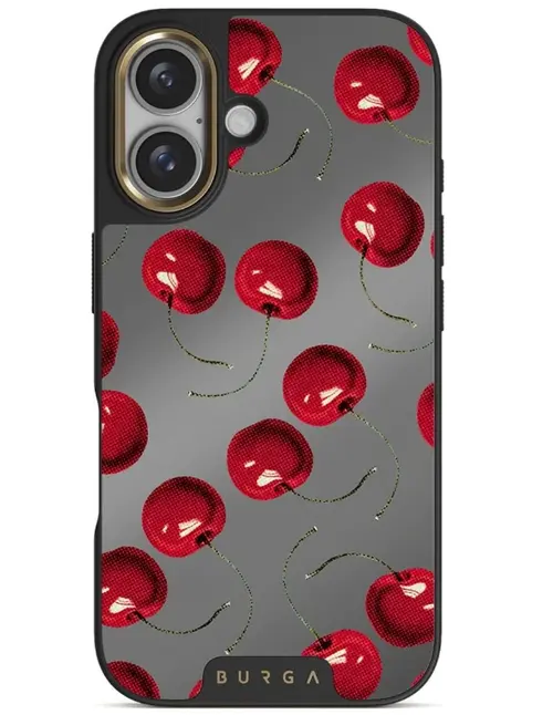 Husa Burga Elite Mirror Magsafe Gold Cherrybomb iPhone 16