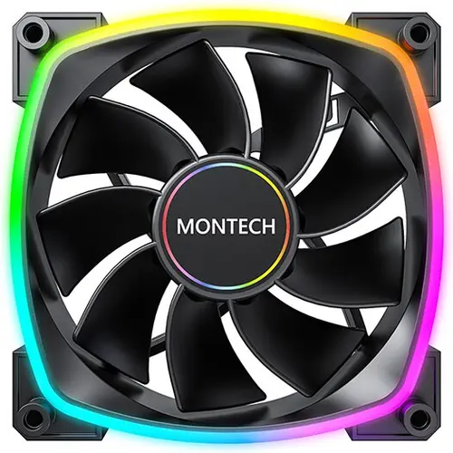 Ventilator Montech RX140 PWM BK