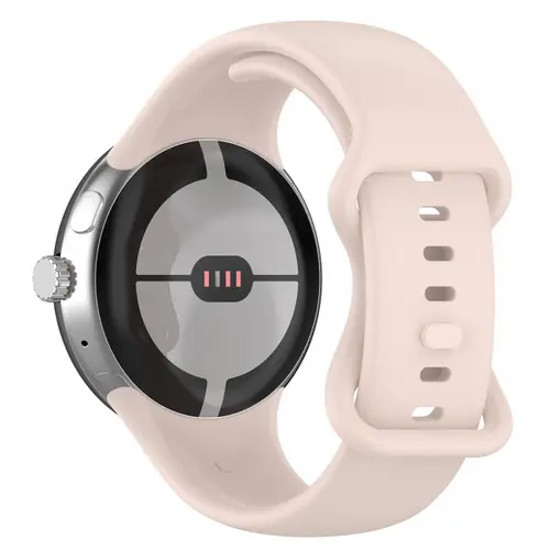 Curea Techsuit W031 pentru Google Pixel Watch 3 41mm / Watch 2 / Watch, Roz