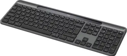 Tastatura Logitech Signature Slim Solar+ K980, Bluetooth (Negru/Gri)