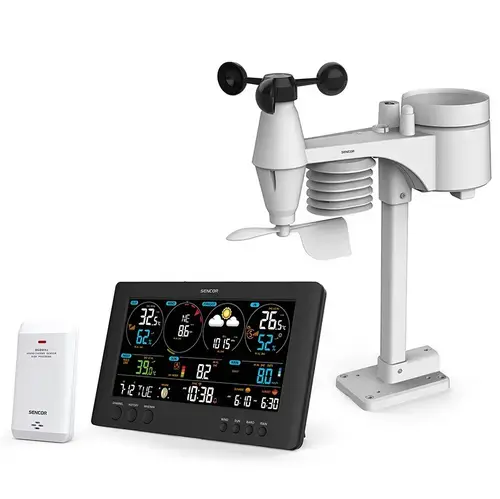 Statie Meteo Sencor SWS 12500 (Negru)