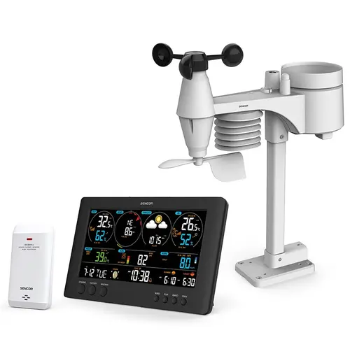 Statie Meteo Sencor SWS 12500 (Negru)