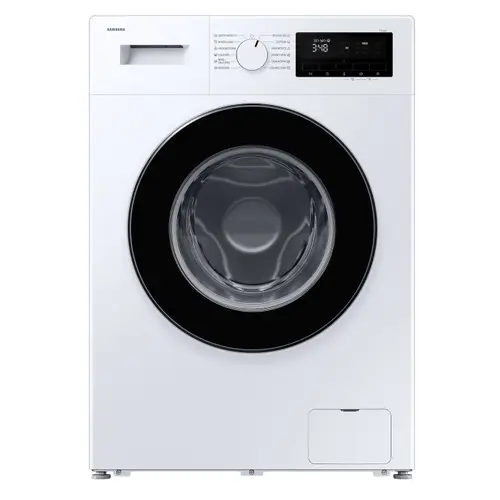 Masina de spalat rufe Samsung WW90FG3M05AWLF, 9 Kg, 1400 rpm, Clasa A, Hygiene Steam, Amanare pornire, Drum Clean, Clean Road (Alb)