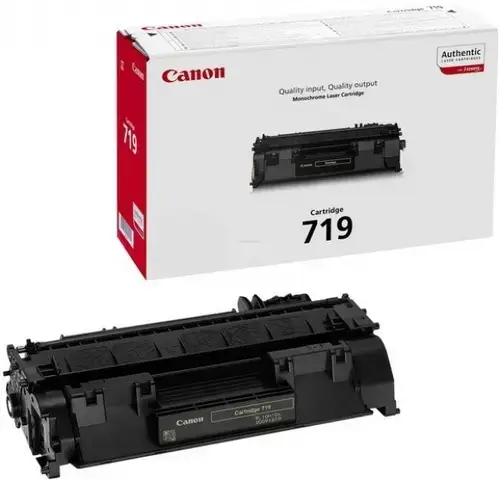 Toner Canon 719, acoperire 2100 pagini (Negru)