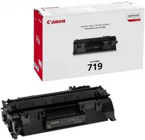 Toner Canon 719, acoperire 2100 pagini (Negru)