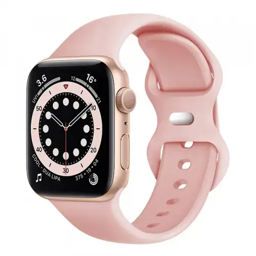 Curea Techsuit W031 pentru Apple Watch 49mm / 46mm / 45mm / 44mm / 42mm Series, Roz